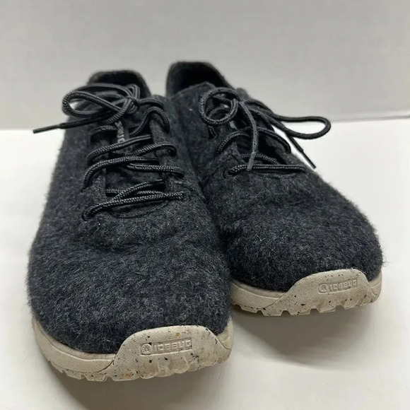 Icebug Eide Wool RB9X Dark Grey Gray Sneakers Lace Up Shoes Men's Size 11 - Picture 3 of 11